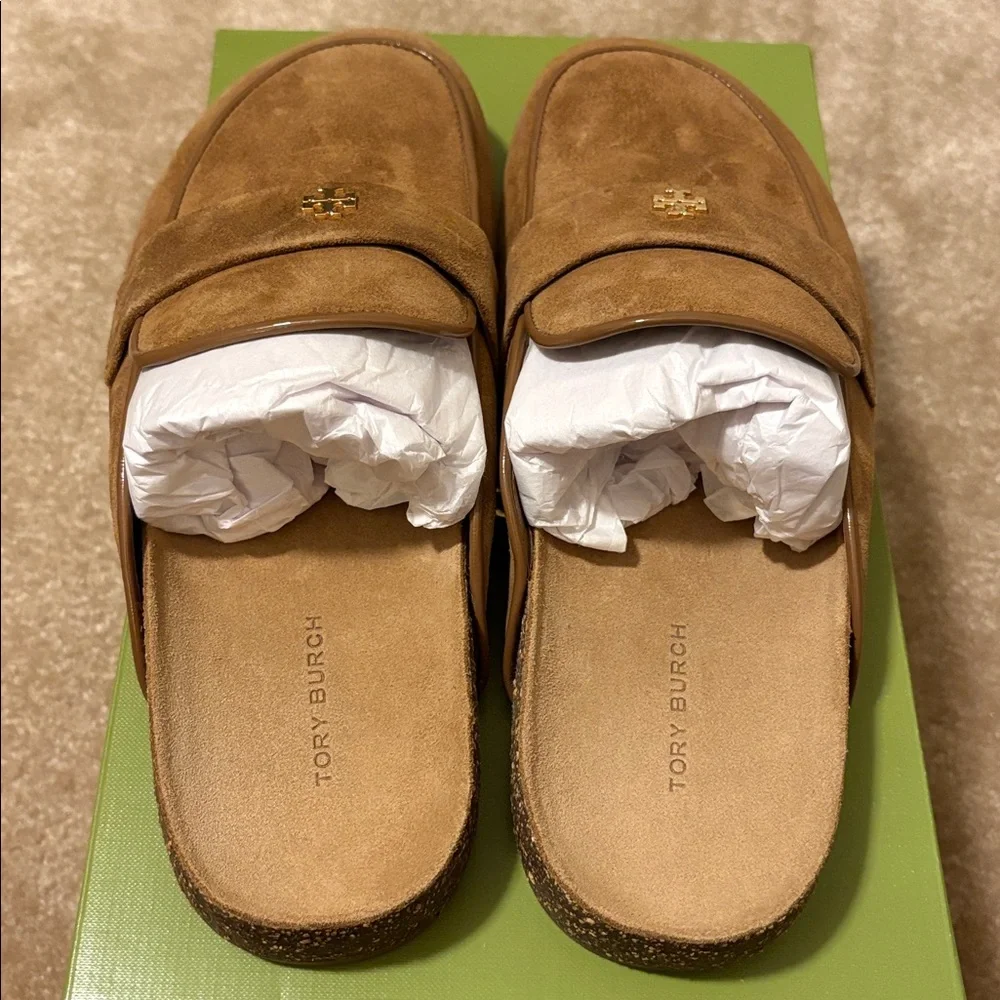 Tory Burch Everly Cork Mule - Picture 4 of 9